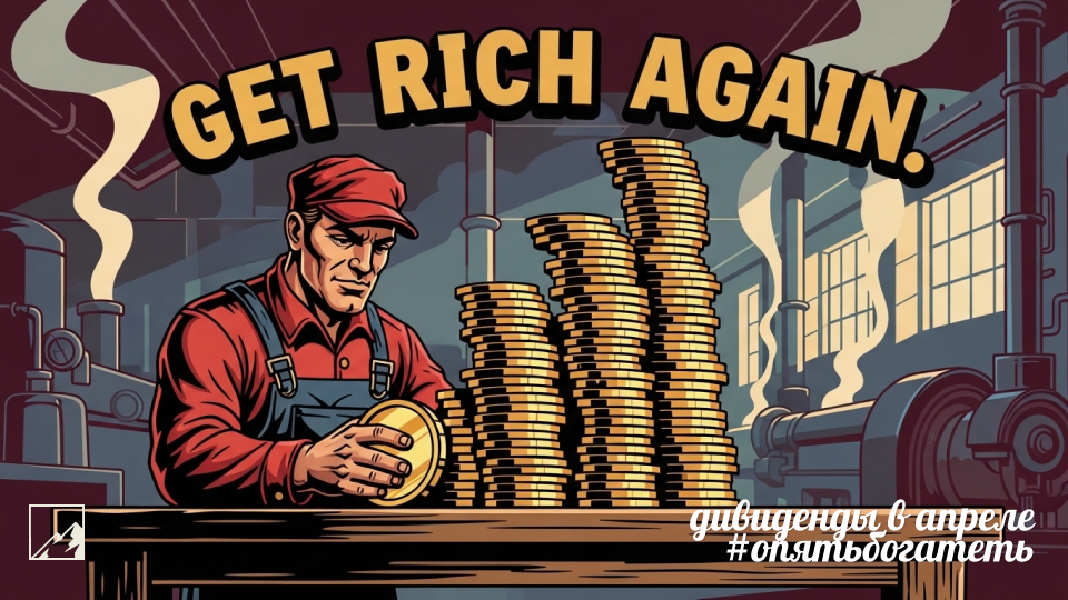 🔥 Дивиденды апреля. Ну вот, опять богатеть