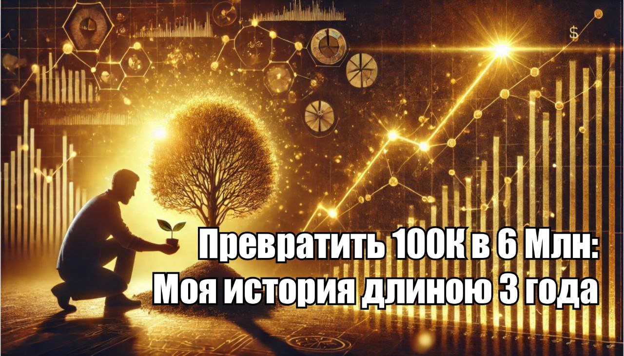 Как превратить 100К в 6 миллионов рублей за 3 года – моя история