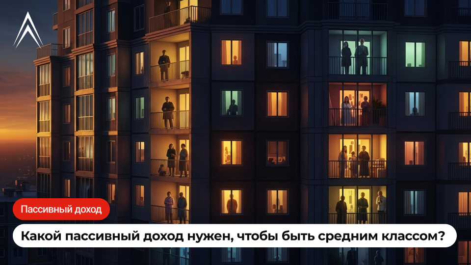 Какой пассивный доход нужен, чтобы быть средним классом?