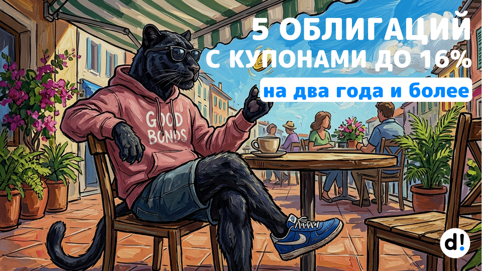 💰 ТОП-5 облигаций на два года и более с ежемесячными купонами до 16% для пассивного дохода
