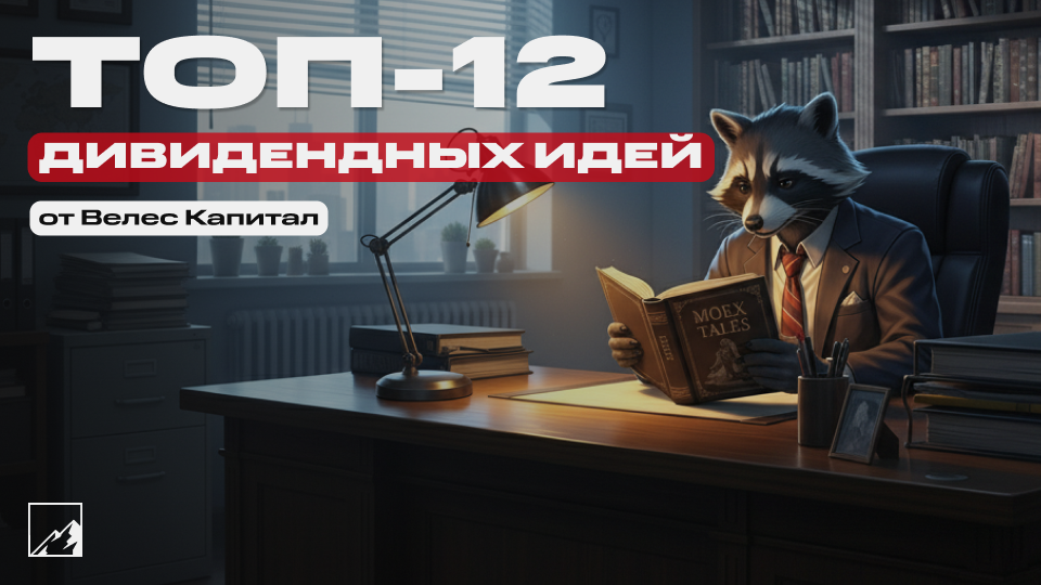 💰 12 лучших дивидендных идей от Велес Капитал