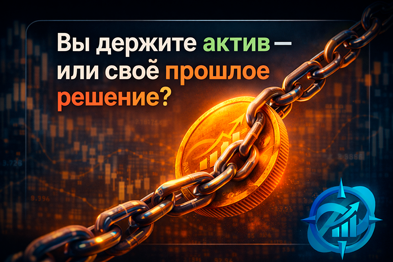 Вы держите актив — или своё прошлое решение?