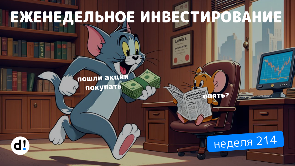 🚀Рынок оттолкнулся от дна, ожидание Будапешта и заседание ЦБ. Продолжаю создавать пассивный доход. Еженедельное инвестирование №214