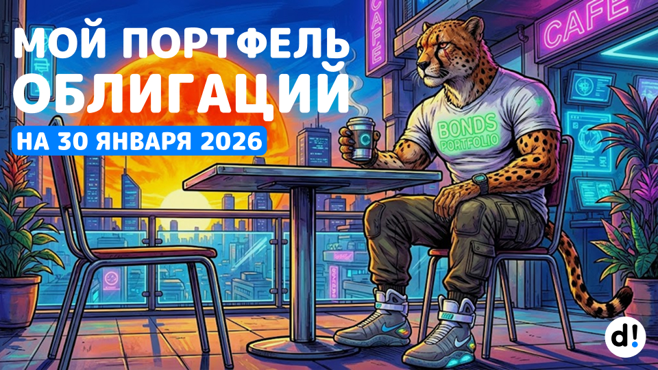  🔥Формирую пассивный доход на купонах. Мой портфель облигаций на 30 января 2026