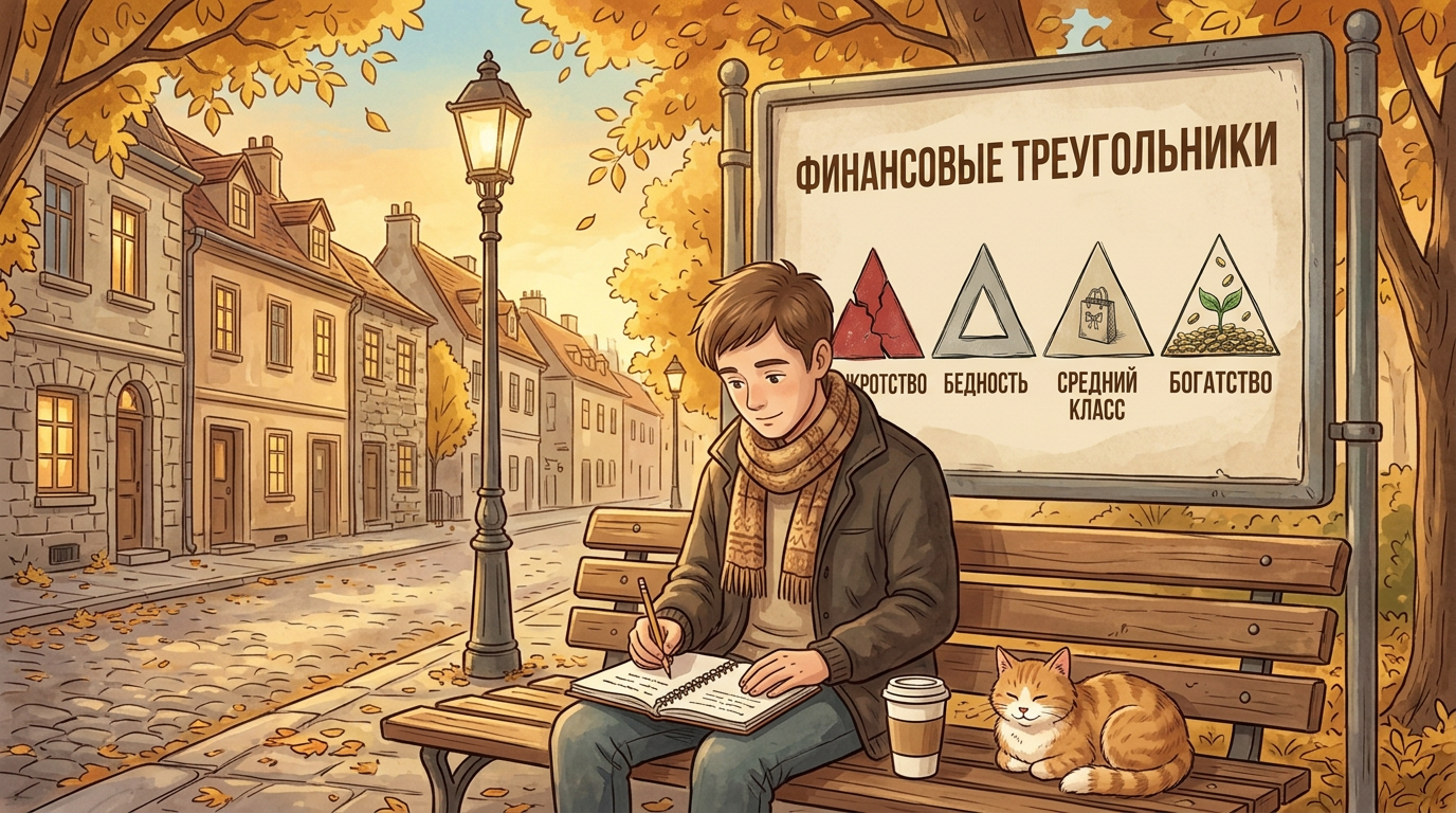 Зарплата растёт, а денег всё нет. В каком финансовом треугольнике вы застряли?