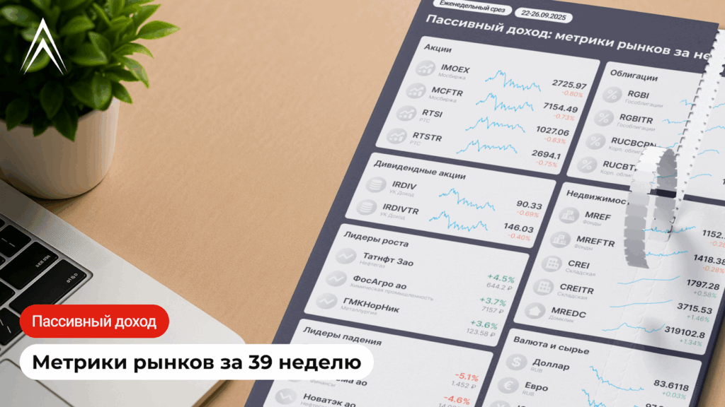 Пассивный доход: метрики рынков за неделю