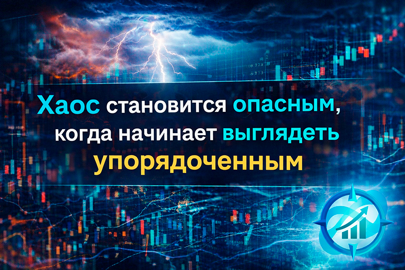 Хаос становится опасным, когда начинает выглядеть упорядоченным