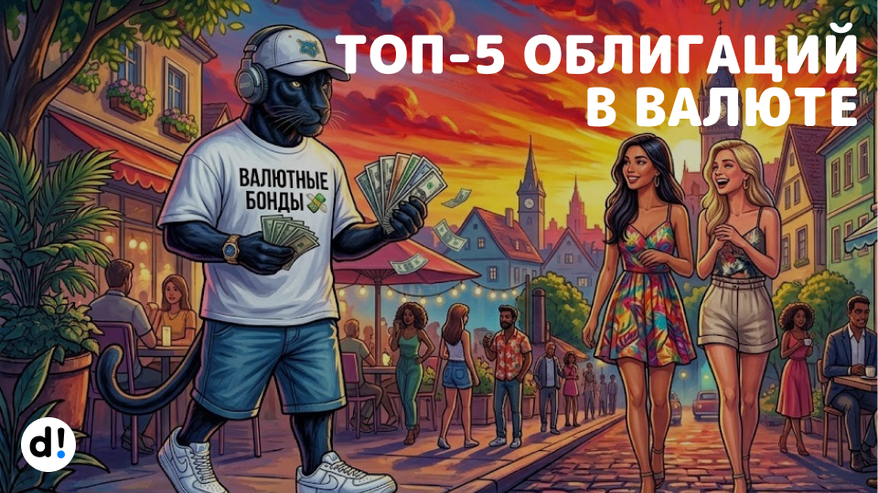 💰 ТОП-5 замещающих облигаций с доходностью до 16% годовых в валюте