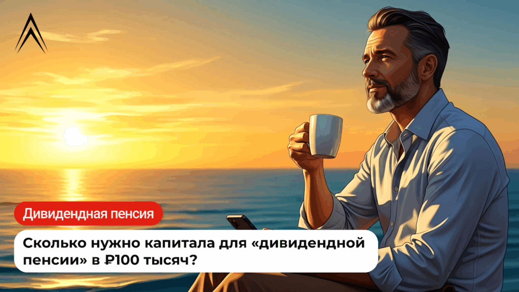 Дивидендная пенсия: сколько нужно капитала, чтобы получать ₽100 тысяч в месяц?