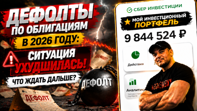 Дефолты по облигациям в 2026 году: ситуация ухудшилась, что ждать дальше!