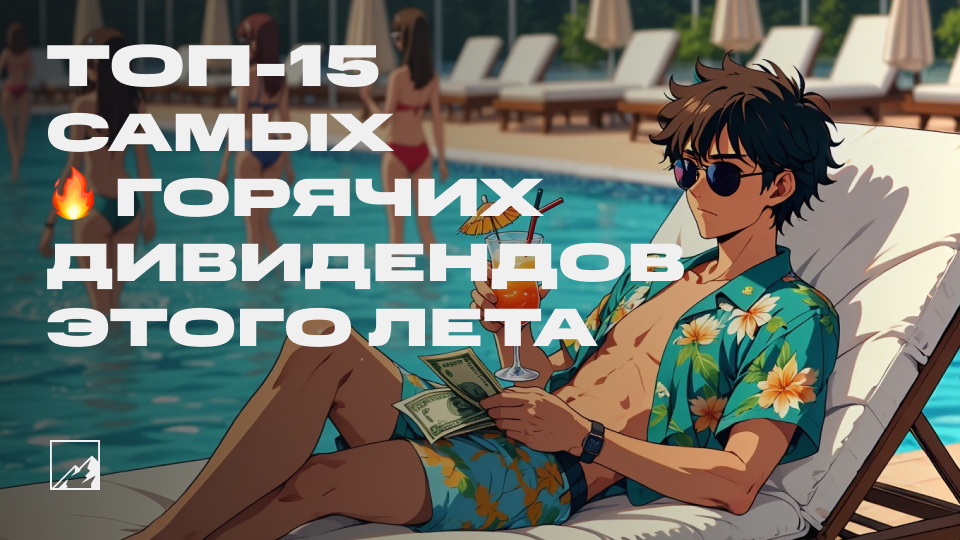 🌞 Топ-15 самых горячих дивидендов этого лета