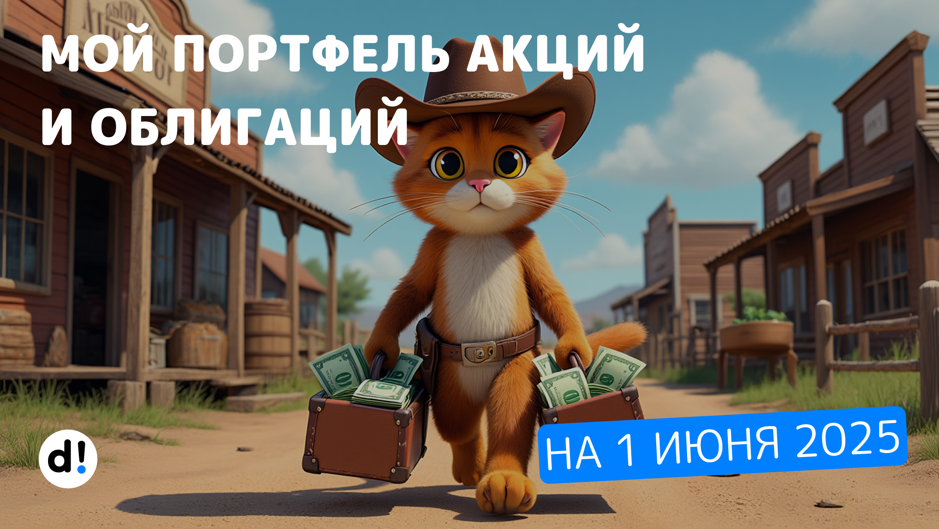Мой портфель дивидендных акций на 1 июня 2025 и пассивный доход, который с него получаю