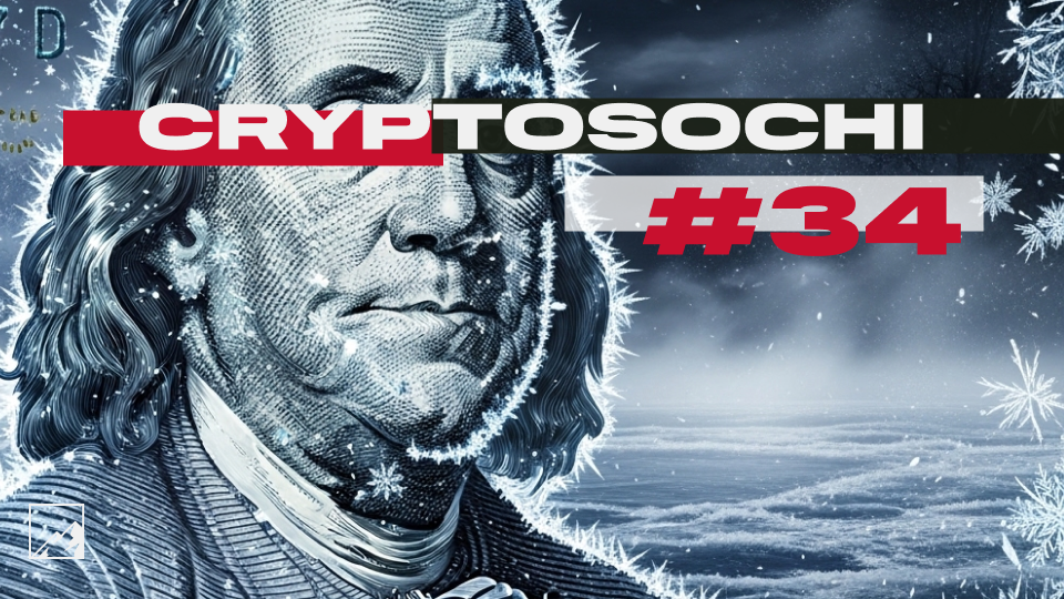 🏝 Вот и обвал! Долгосрочный инвестиционный криптопортфель — месяц 34