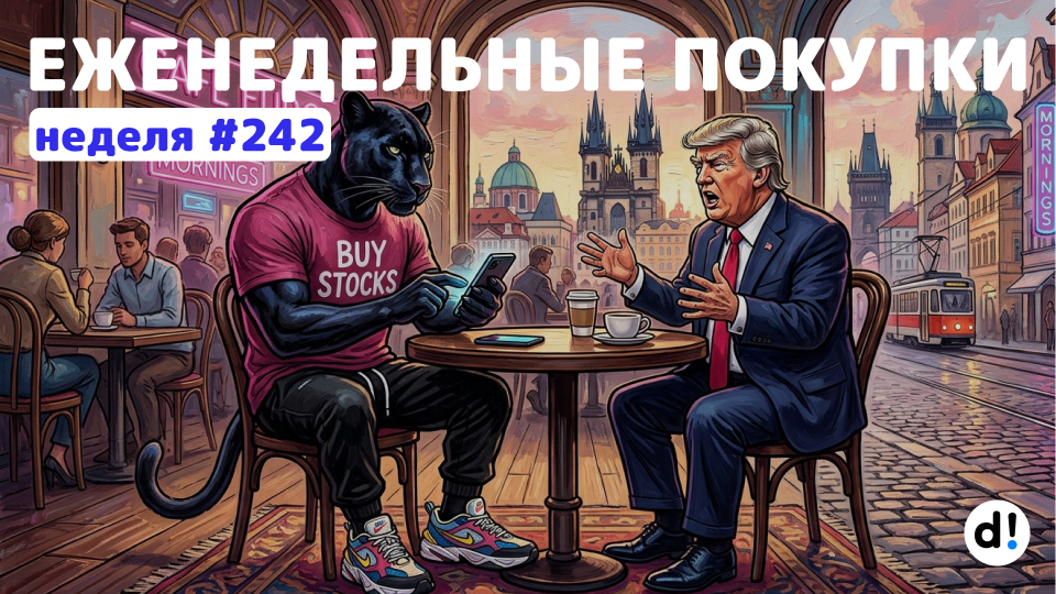 🚀 Акции упали, рубль крепчает, инфляция снижается. Продолжаю покупки на фондовом рынке. Выпуск #242