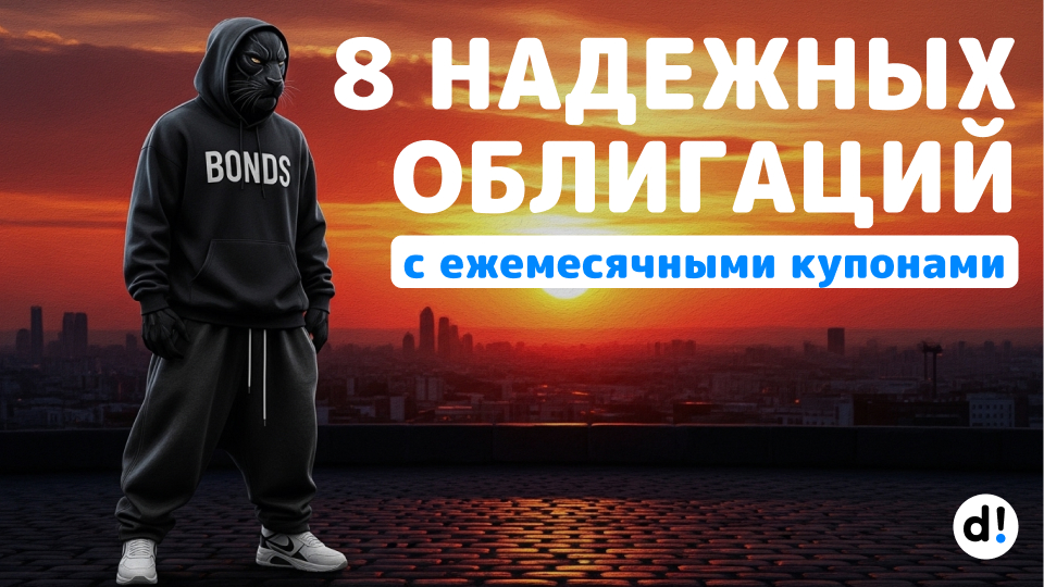 💰 8 облигаций с ежемесячными купонами и текущей доходностью до 16% годовых
