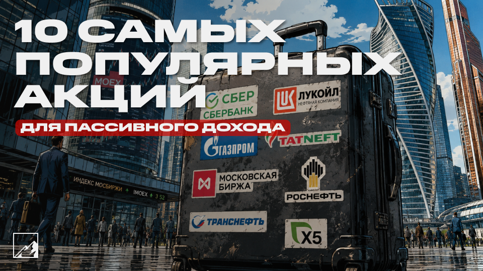 🔥 Самые популярные акции под пассивный доход у обычных частных инвесторов