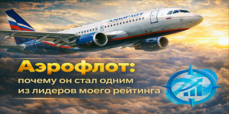 ✈️ Аэрофлот (AFLT): почему он стал одним из лидеров моего рейтинга