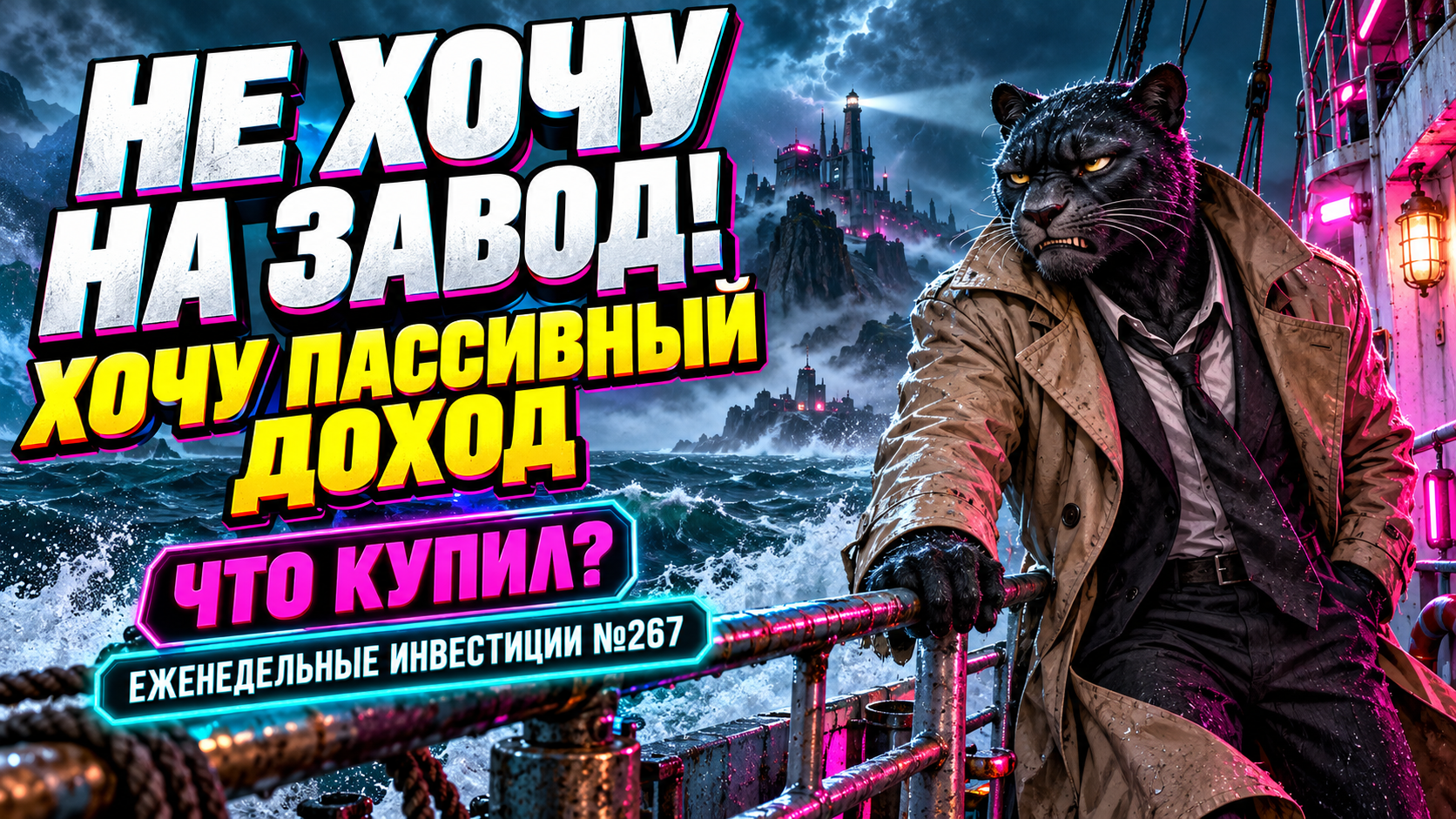 🔥 Еженедельные инвестиции. Что купил под пассивный доход?. Выпуск №267