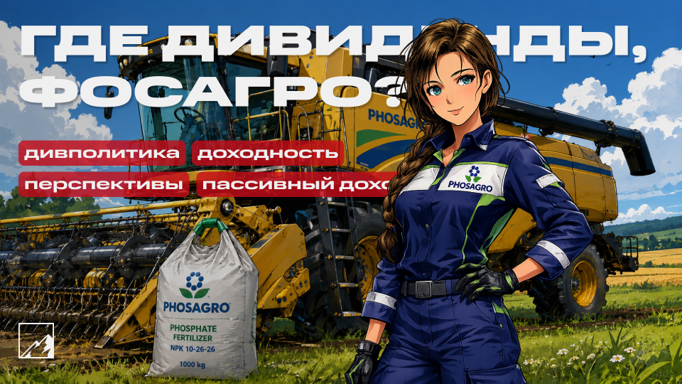 🌾 Где дивиденды, ФосАгро? Стоит ли покупать акции ФосАгро под пассивный доход? Дивидендная политика, показатели, перспективы