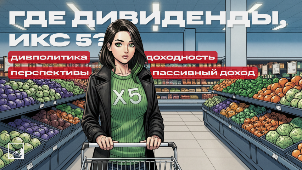 🥦 Где дивиденды, X5? Стоит ли покупать акции ИКС 5 под пассивный доход? Дивидендная политика, показатели, перспективы