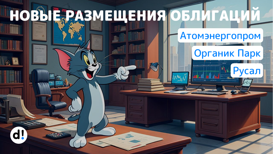 🔥 Подборка новых облигаций на размещении. От надежных до мусорных. Атомэнергопром, Русал, Органик Парк