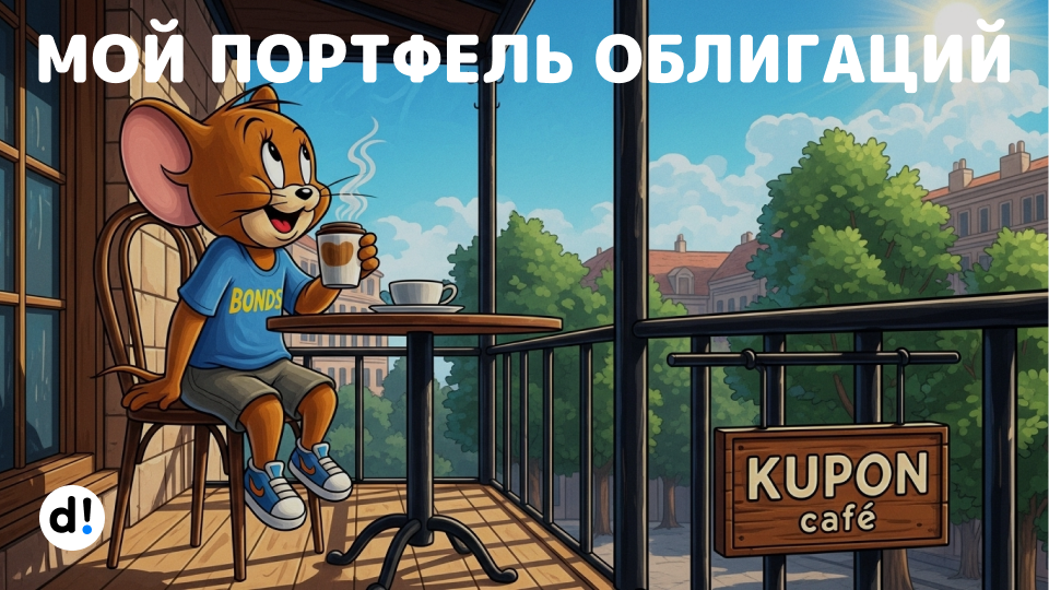 Мой портфель облигаций на 20 ноября 2025 года. Денежный поток увеличивается