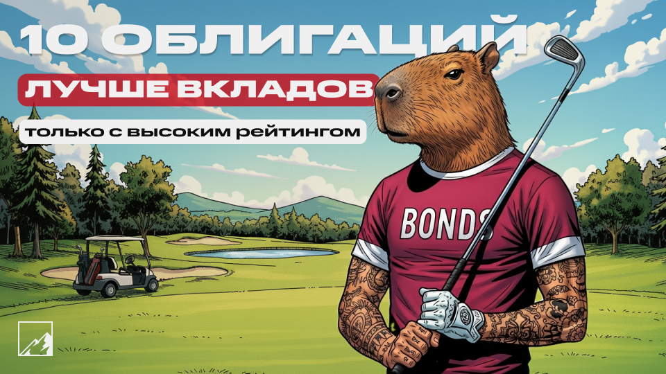 ⛳️ Выгоднее банковских вкладов. 10 надёжных облигаций от эмитентов с высоким рейтингом