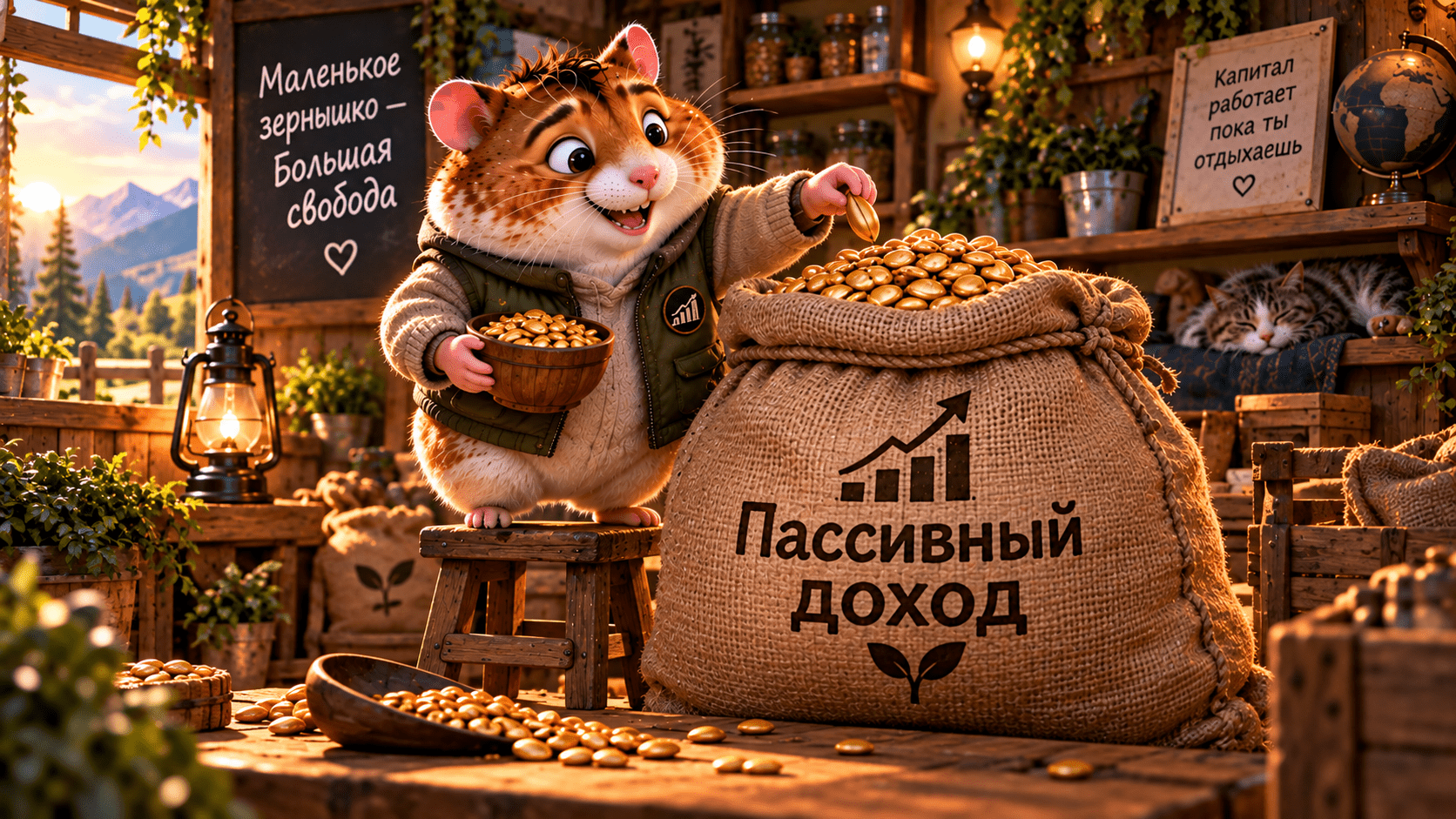Главная цель инвестирования — получение пассивного дохода