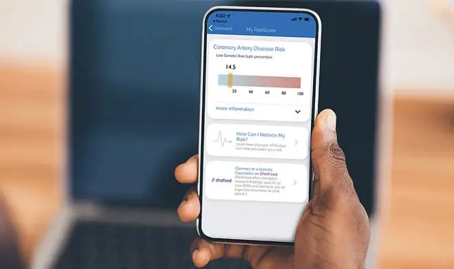 Новое приложение MyGeneRank узнает ваш риск заболеть сердцем за секунды!