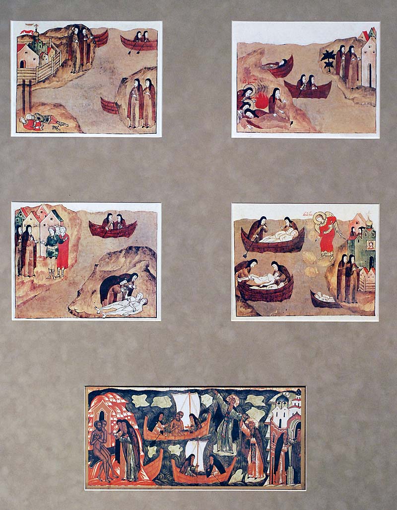 VIII. Чудо прпп. Зосимы и Савватия о двух людях, страждущих на Жужмуе острове