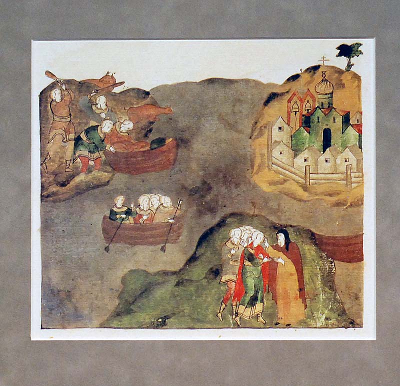 IX. Чудо прп. Зосимы о некоем юноше Анфиме