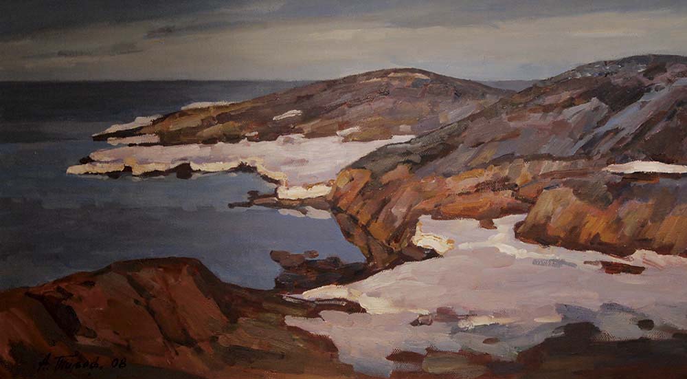 Апрель на Белом море