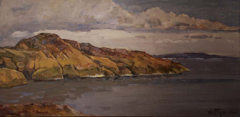 Мыс на западном берегу Белого моря