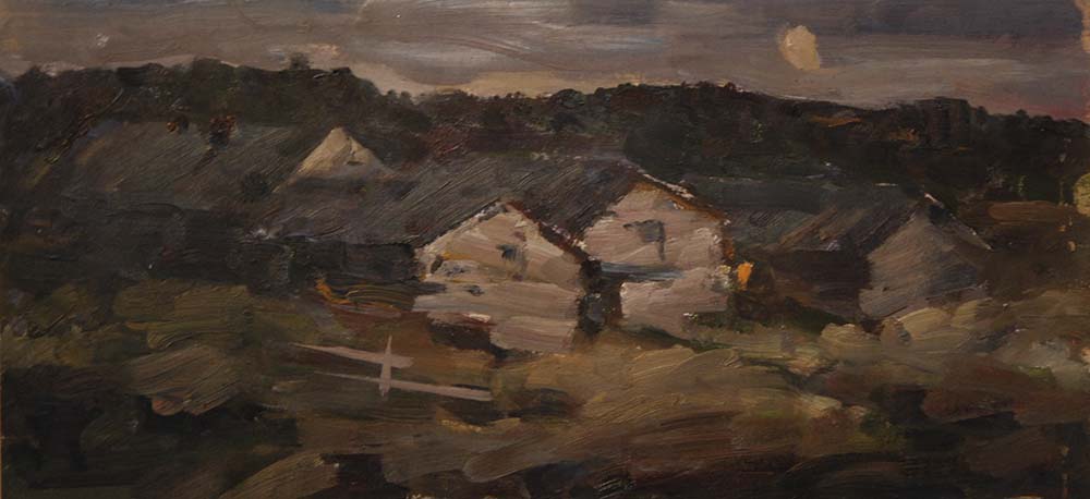 Белое море. Гридино. Сумерки