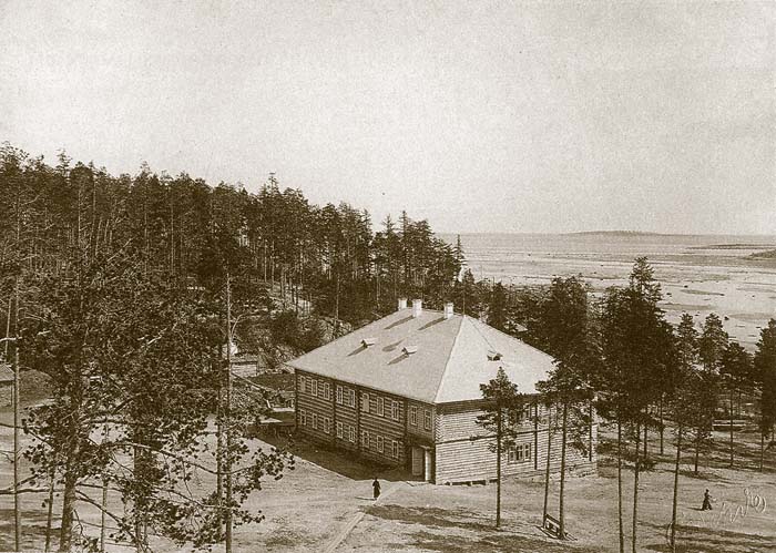 Келейный корпус в Кондостровском скиту