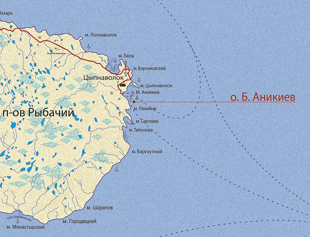 Peter Kniphof и Гришка Дудин: встреча на краю океана