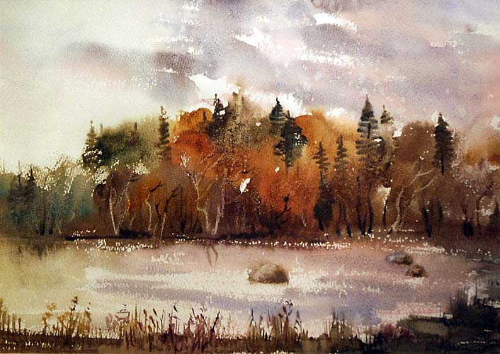 Осень на Соловках