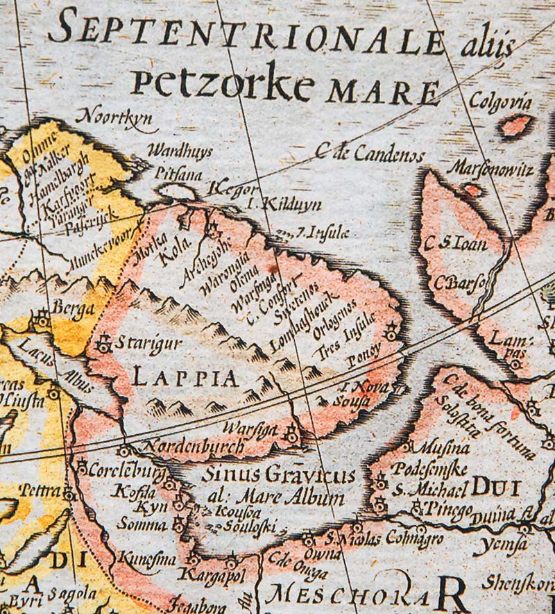 Новая Европа. Герхард Меркатор. 1630