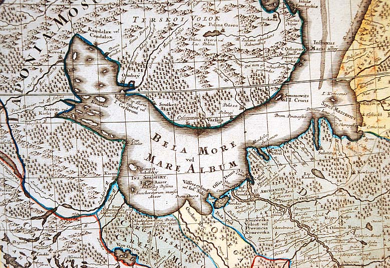 Московия. Гильом Делиль. 1734
