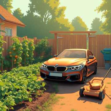 BMW на дачу