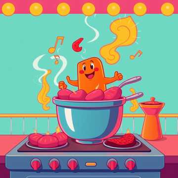 Саня и мясо