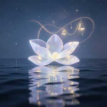 Static Glass Bloom