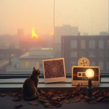 Края сгоревшей Polaroid
