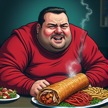 Мирсахиб и шаурма