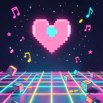 Pixel Hearts