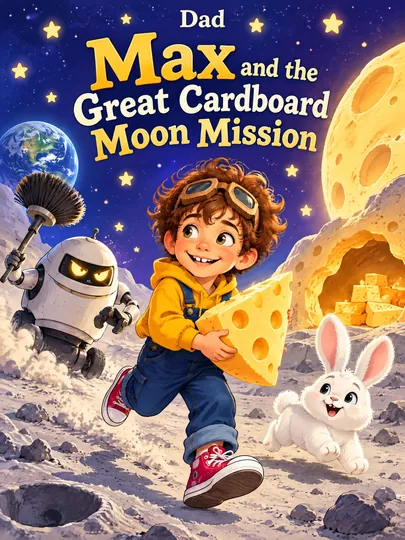 Max and the Great Cardboard Moon Mission