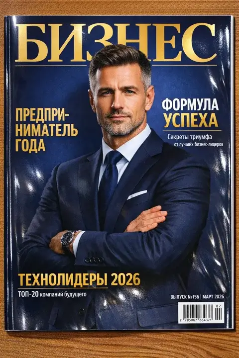 Фото на обложку журнала