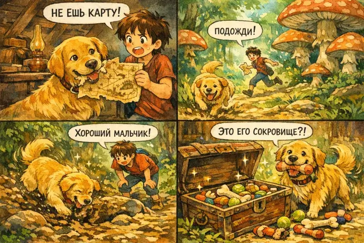 Сделать комикс