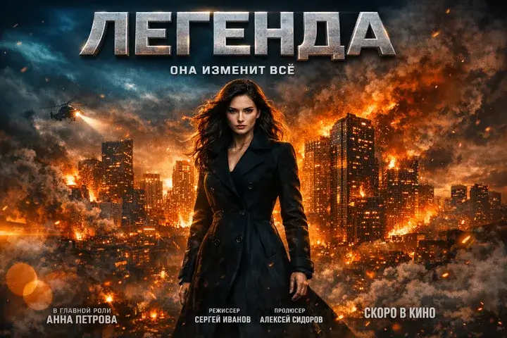 Плакат на день рождения