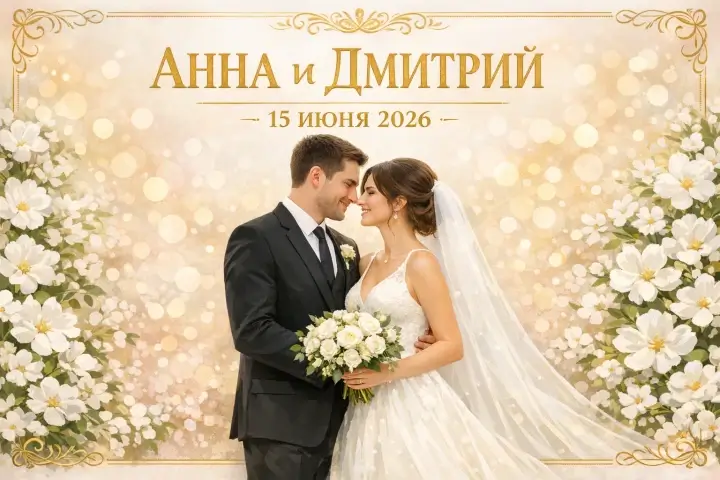 Плакат на день рождения